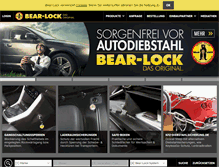 Tablet Screenshot of bear-lock.de